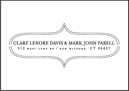 Hoxton Letterpress Reply Envelope Design Medium