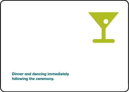 Iconic MM Letterpress Reception Design Medium
