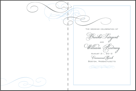 Keswick Letterpress Program Design Medium