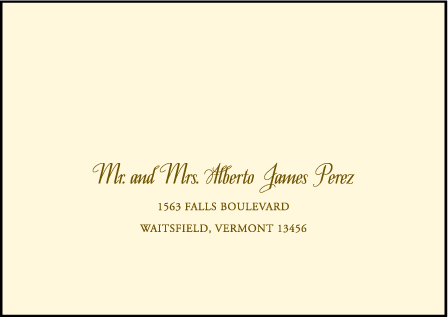 Leigha Spring Letterpress Reply Envelope Design Medium