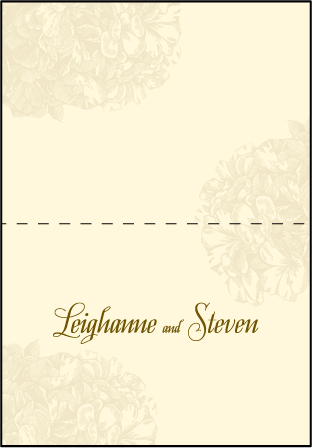 Leigha Spring Letterpress Thank You Card Fold Design Medium
