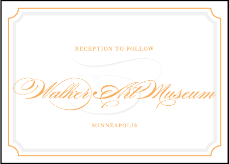 Lexington Letterpress Reception Design Medium