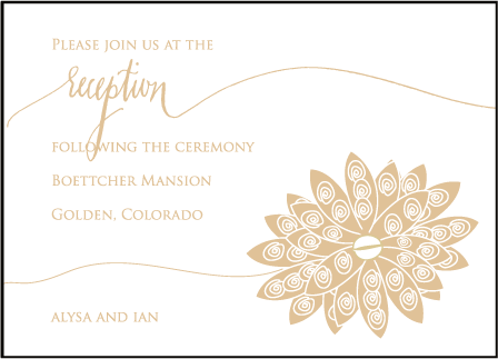 Lillyblade Letterpress Reception Design Medium
