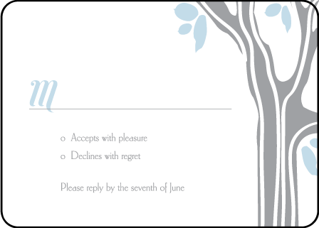 Linden Summer Letterpress Reply Design Medium