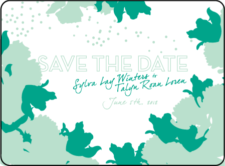 Love Notes Letterpress Save The Date Design Medium