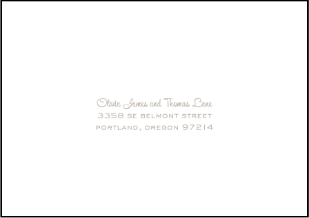 Lumos Letterpress Reply Envelope Design Medium