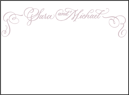 Magnolia Letterpress Thank You Card Flat Design Medium