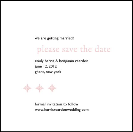 Majorca Letterpress Save The Date Design Medium