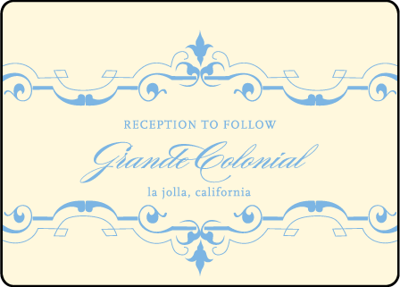 Marais Letterpress Reception Design Medium
