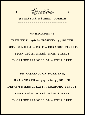 Measurement Letterpress Direction Design Medium