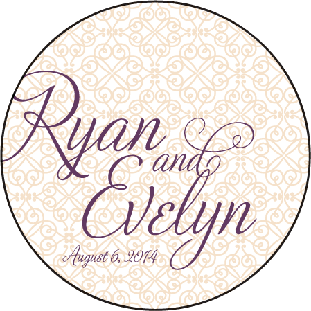 Medley Letterpress Coaster Design Medium