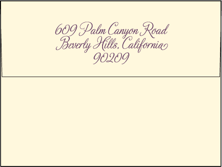 Medley Letterpress Envelope Design Medium