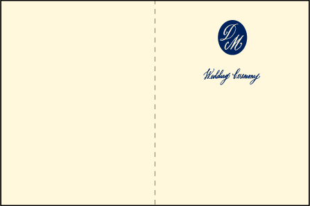 Miranda Letterpress Program Design Medium