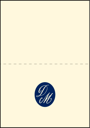 Miranda Letterpress Thank You Card Fold Design Medium