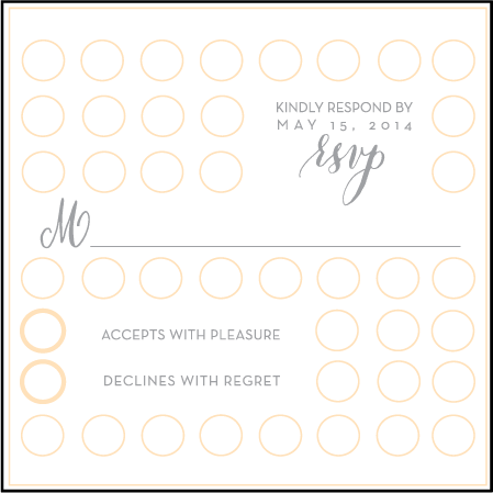 Moda Contemporary Letterpress Reply Design Medium