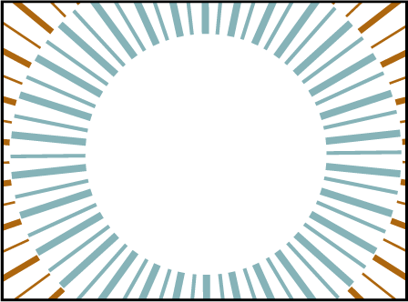 Moderno 2 Letterpress Placecard Flat Design Medium