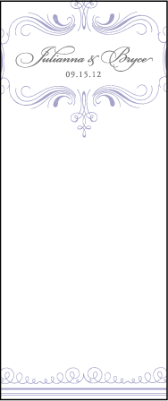 Nantucket Letterpress Program Tea Design Medium