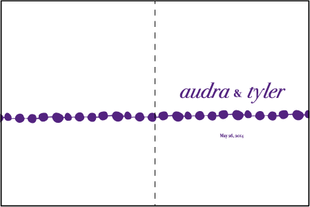 Nola Dots Letterpress Program Design Medium