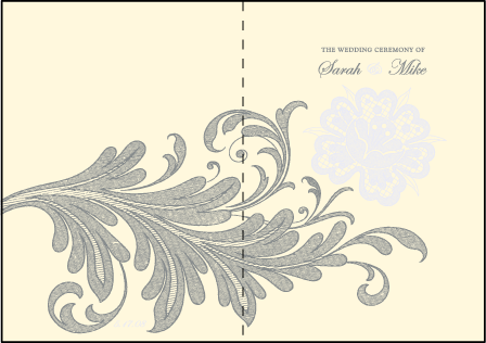 Nonpareil Letterpress Program Design Medium