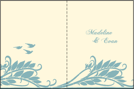 Pochoir Letterpress Program Design Medium
