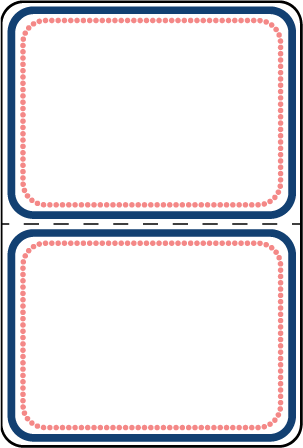 Popular Country Letterpress Placecard Fold Design Medium
