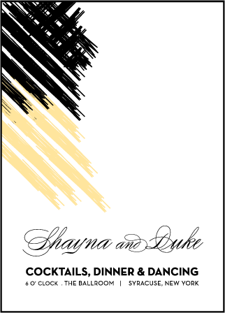 Promise Letterpress Reception Design Medium