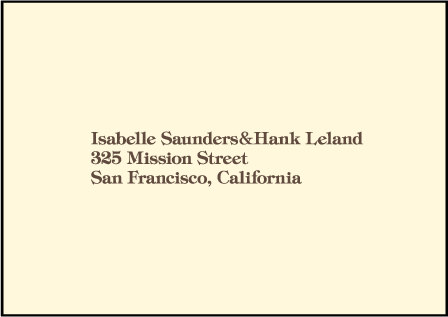 Provenance Letterpress Reply Envelope Design Medium