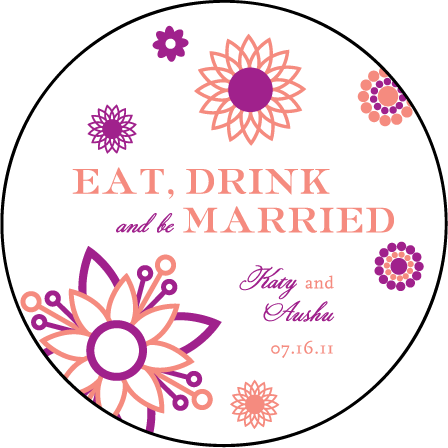 Rangoli Letterpress Coaster Design Medium