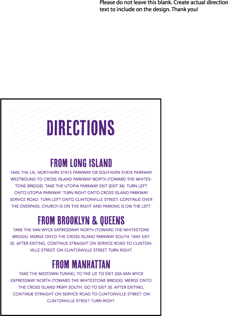 Refined Space Letterpress Direction Design Medium