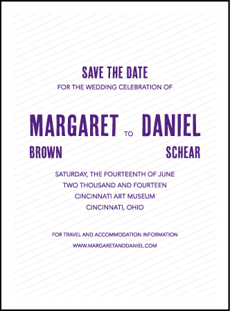 Refined Space Letterpress Save The Date Design Medium