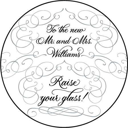 Revival Calligraphy Letterpress Coaster Design Medium