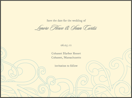 Sailboat Letterpress Save The Date Design Medium