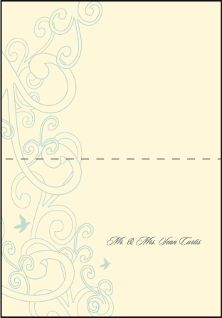 Sailboat Letterpress Thank You Card Fold Design Medium