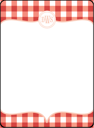 Savannah Letterpress Thank You Card Flat Design Medium