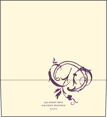 Sevilla Letterpress Envelope Design Medium