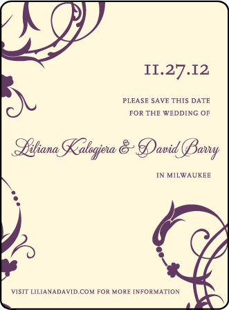 Sevilla Letterpress Save The Date Design Medium