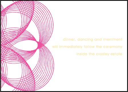 Shelby Letterpress Reception Design Medium