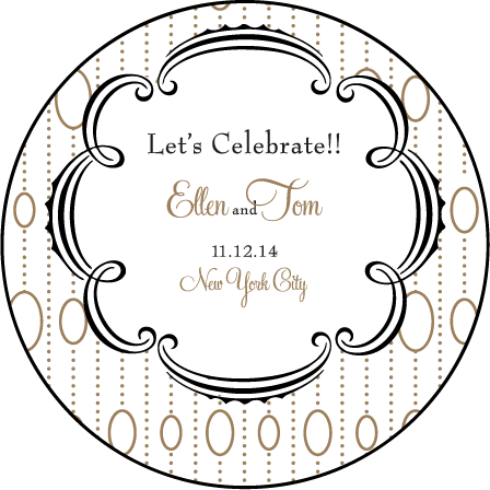 Silhouette Letterpress Coaster Design Medium