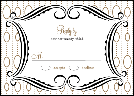 Silhouette Letterpress Reply Design Medium