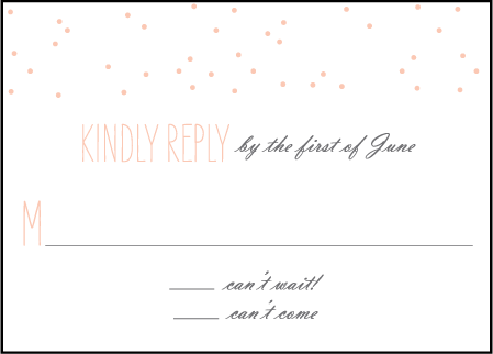 Simple Dot Letterpress Reply Design Medium