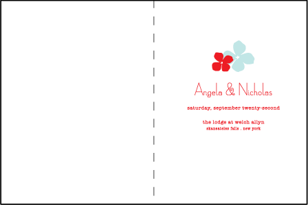 Simple Poppy Letterpress Program Design Medium