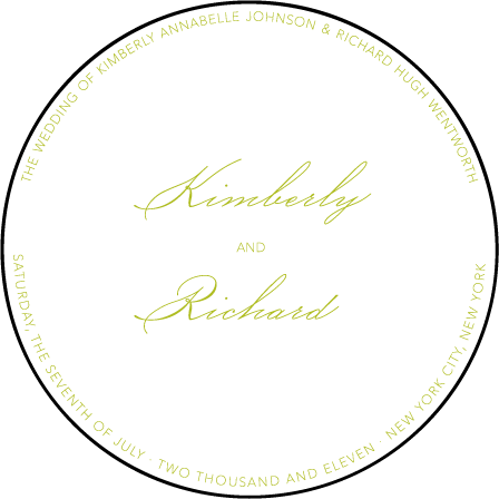 Simplicity Letterpress Coaster Design Medium