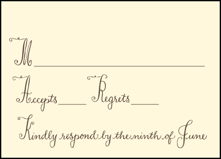 Sobelle Calligraphy Letterpress Reply Design Medium