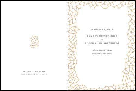 Soho Letterpress Program Design Medium
