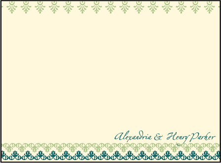 Sonnet Letterpress Thank You Card Flat Design Medium