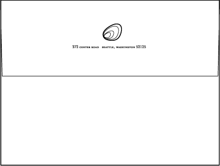 Surya Letterpress Envelope Design Medium