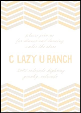 Sweet Lorna Letterpress Reception Design Medium