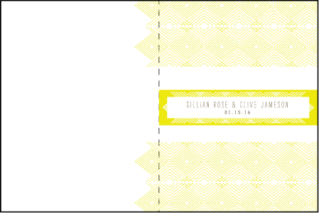 Tapestry Letterpress Program Design Medium