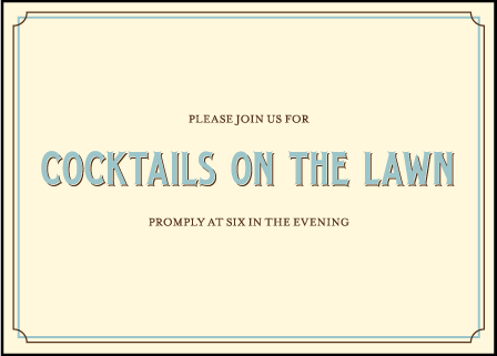 Tara Letterpress Reception Design Medium