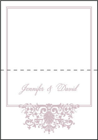 Tasha Letterpress Thank You Card Fold Design Medium